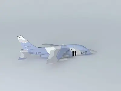 Alpha Jet Top Aces C GITA 3D model