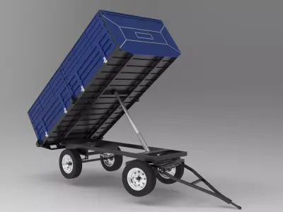 Tractor Trailer 3D model