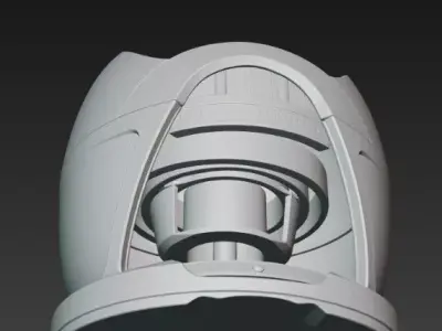Aetheris  Futuristic Desktop Bio Purifier 3D print model