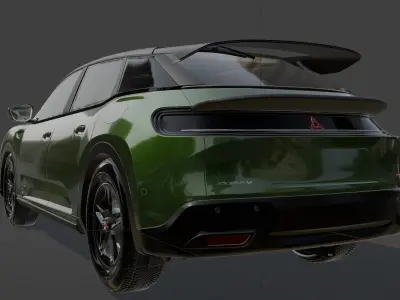 2027 Dodge Journey GLH Free 3D model