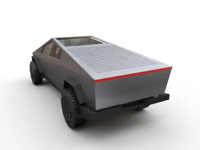 Tesla Cybertruck Prototype 3D model