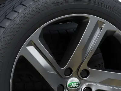 Land Rover wheels 3D model