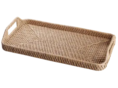  Rattan Vanity Tray Model 