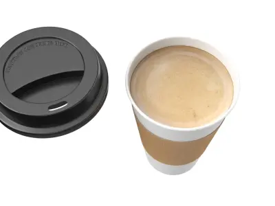 Paper Coffee Cup 3D model