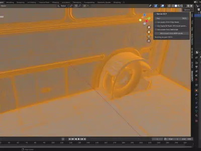 Vintage Flat Nose Bus 3D print model
