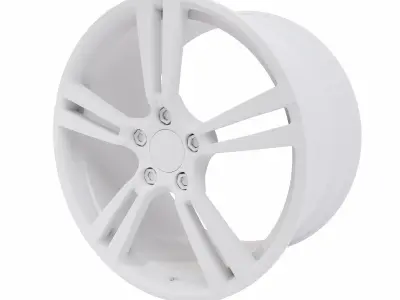 Alloy Wheel detailed 3d model  3D model