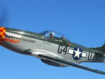 P-51D  Mustang 3D model