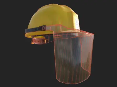 Work Helmet 3D model