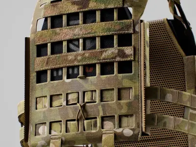 Crye Precision AirLite SPC V1 Low-poly 3D model