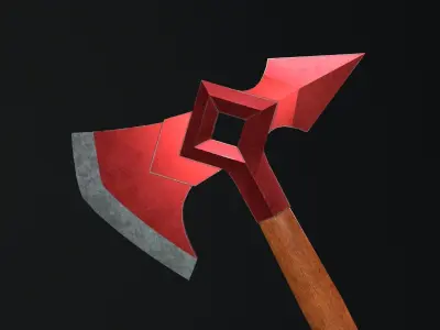 axe melee Weapon  Free 3D model