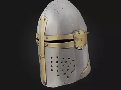 Crusader Helm 3D model