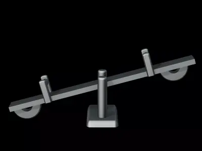 Teeter Totter 3D print model