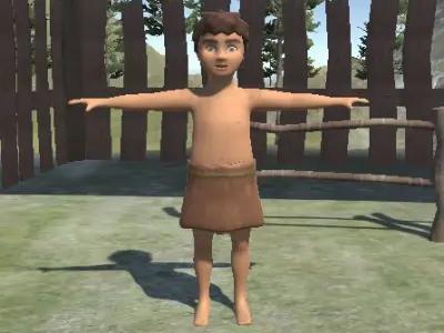 primitive package 3D model