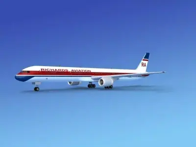 Boeing 757-300 Richards Aviation 3D model