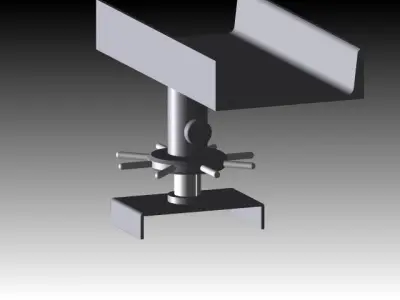Bench Rest Stand for Pistols Free 3D model
