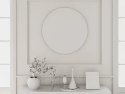 Apartment Interior Scene 3D model