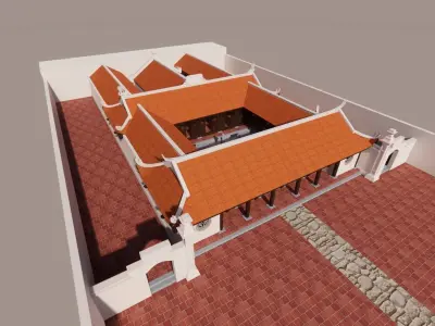 Sacred Ritual  -  Temple Chuong Free 3D model