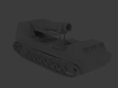Gauss Cannon  3D model