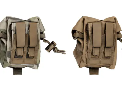 CRYE PRECISION FRAG POUCH Low-poly 3D model