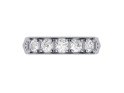 Wedding Ring  3D print model 253