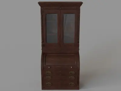Antique Hutch 3D model