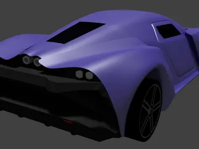 Marussia B2 Sport Free 3D model