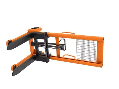  Manual Forklift Hand Pallet Loader 3D model