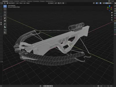 Crossbow 3D model get