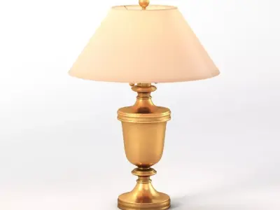 Classical Urn Form Medium Table Lamp 3D model