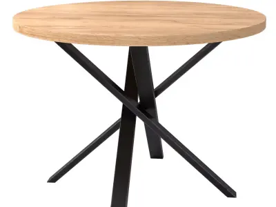 Prague table 3D model