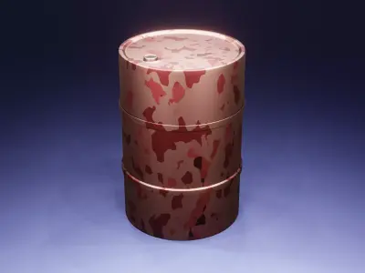 Oil or Paint Tank 3D model