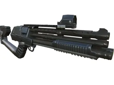 Laser 3d gun 3D model