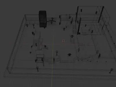 GAME OF THRONES ASSETS OF CASTLE BLACK 3D model