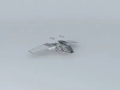 Concept Space Jet Free 3D model