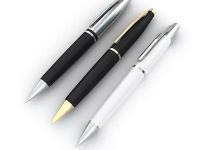 3d Pen three pens 3D model