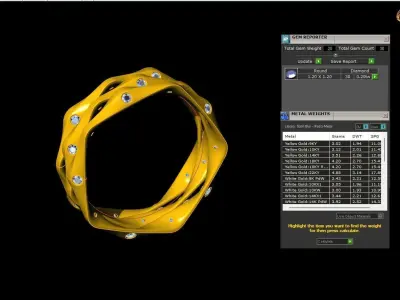 Ring Girl B1 Free 3D print model