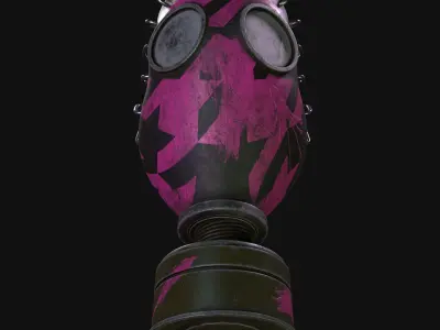 Gas Mask 3D model purchase