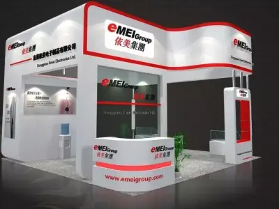 Exhibition - Area - 6X3-3DMAX2010-2 3D model