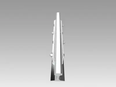 Fastening rail P65 overlays 1P65 3D model purchase