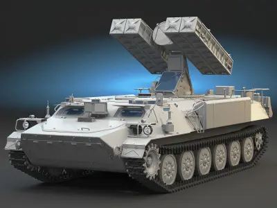 MT-LB High-Poly Collection armoured vehicle 3D Model Pack