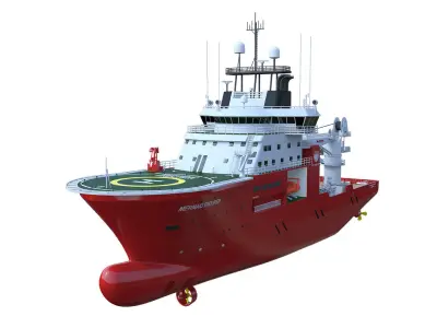 MERMAID ENDURER BOAT 3D model
