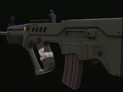 Tar 21 Low-poly 3D model