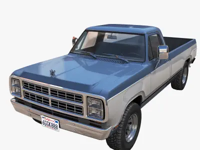 Classic pickups collection 3D Model Pack