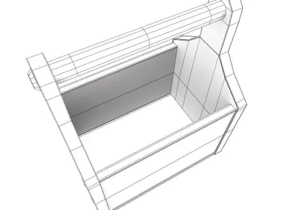 Small tool box 3d model 3D model