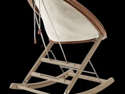 Rocking Nest Chair Free 3D model