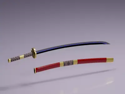 Zoro Sandai Kitetsu 3D model