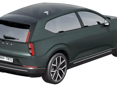 Volvo EX60 2027 3D model purchase