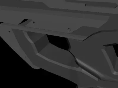 scifi gun Free 3D model