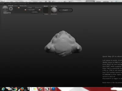 Demon Mask-Helmet 3D model