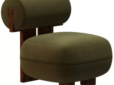 HIPPO Lounge Chair by Norr11 3D model